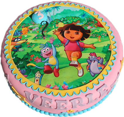 Dora 2 Bakkerij Van Der Most Dora Kindertaart